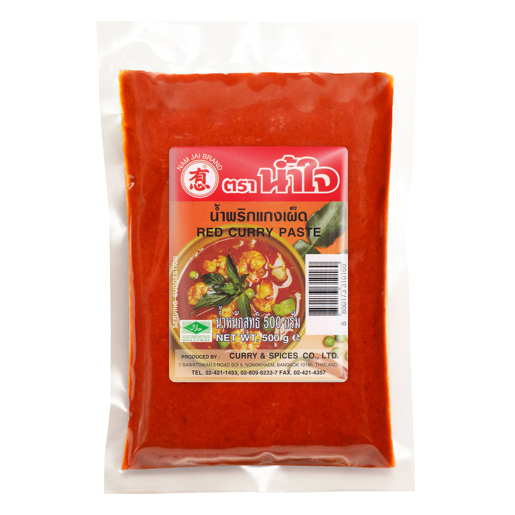 Red Curry Paste Nam Jai Brand - 500g
